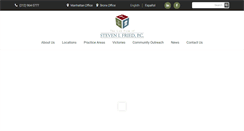 Desktop Screenshot of bronxpersonalinjuryfirm.com